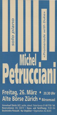 Michel Petrucciani, 26.3.93, Alte Börse Zürich
